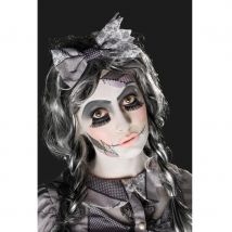 Kit De Maquillage, Tatouage Et Faux Cils Halloween Doll - SMIFFYS