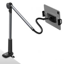 Baseus Support Bureau Pour Téléphone Tablette 4.7 À 12.9'' Rotatif Flexible Noir