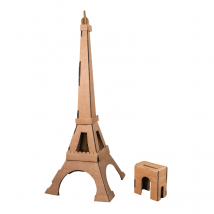 Maquette En Carton Recyclé De Tour Eiffel Géante - Mazette, Quelle Maquette!