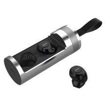Ecouteurs Bluetooth Rose Gold Sans Fil Avec Boîtier De Charge Stéréo V5.0 Argent Yonis - Yonis