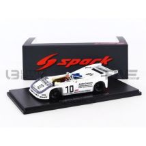 Voiture Miniature De Collection - Spark - Porsche 908/03 - Échelle 1/43 - 500 Km Dijon 1976 - Blanc - Spark