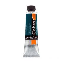 Peinture À L'Huile - Cobra - Artist - Vert Noir Pérylène - 721 - Tube De 40ml