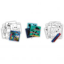 Cahier D'Activités De Coloriage Métallique 3 En 1 - Ses Creative