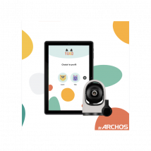 Pack Archos Yuko : Tablette Tactile T101 Hd2 4g - 4 Go Ram - Stockage 64go- Coque Silicone - Caméra Wifi - Tracker Activité- Application Yuko - Archos