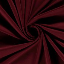 Tissu Jersey Sportswear Uni Bordeaux - Craftine