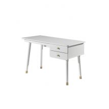 Bureau Billy Blanc 60x125x75cm - Vipack
