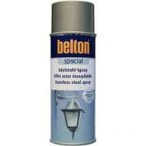Bombe De Peinture Belton Effet Acier Inoxydable Gris 400ml