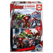 Puzzle 2 X 100 Pcs - Avengers - Marvel - Educa Borras
