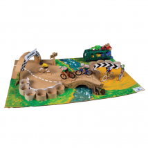 Maquette En Carton Recyclé De Kit Circuit - Mazette, Quelle Maquette!