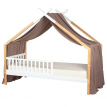 Ciel De Lit Cabane, Toile En Gaze De Coton, Jeanne - Sevira Kids