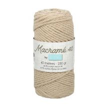Bobine De Fil Macrame Cord 65 - Trimits Marron