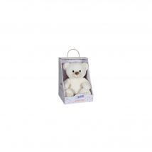 Peluche - Peluche Ourson My Sweet Teddy Crème En Boîte Cadeau - 33 Cm - Gipsy Toys