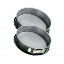 Ensemble De 2 Moules À Manqué À Charnière En Acier 28 Cm Zenker Energy