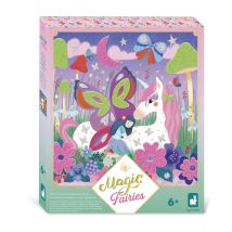 Stickers Et Sable Phosphorescent - Kit Créatif Magic Fairies - Jura Toys