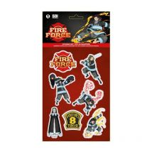Fire Force - Set Autocollants Fire Force
