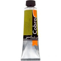Peinture À L'Huile - Cobra - Artist - Jaune Transparent Vert - 281 - Tube De 40ml