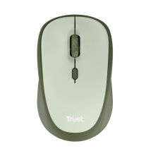Trust Souris Sans Fil Avec Bouton Silencieuse Yvi Eco Vert