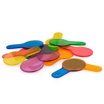 Palettes De Couleurs Translucides Pour Table Lumineuse - Jouet Créatif Et Éducatif - Miniland