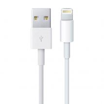 Câble De Charge Compatible Iphone Ipad Ipod Vers Usb Synchro Et Charge Blanc - Avizar