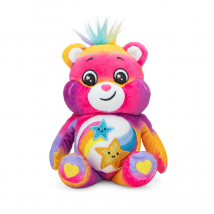 Peluche Bisounours - Toubonte - 22cm - Glitter Étoile Arc-en-ciel - Pioupiou et Merveilles