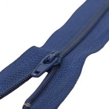 Fermeture Fine Polyester N°2 Bleu Français - Mediac