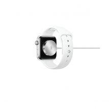 Force Power Chargeur Sans Fil À Induction Pour Apple Watch Compatible Magsafe 3w Blanc
