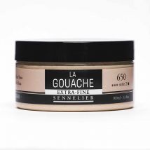 Gouache - Extra-fine - Ocre Rose - 650 - Sennelier - Pot De 100ml - Beaux-arts