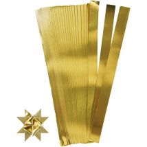 Kit De Création D'Étoile En Papier - Or - 11,5 Cm - 100 Pcs - CC Hobby