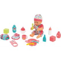 Coffret Poupon 30cm Avec 15 Accessoires Et 10 Sons - Wdk Groupe Partner - Wdk Groupe Partner