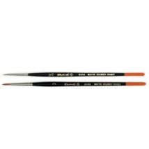 Lot De 2 Pinceaux Ronds Kolinsky S Raphaël N°5/0 Et 0 Martre Série 8404