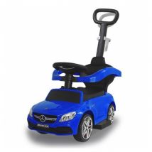 Push - Car Mercedes - Benz Amg C63 Bleu 3en1 - Jamara