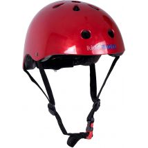 Casque Enfant Metallic Red Medium - Kiddimoto