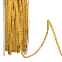 Bobine 30m Cordelière Polyester 2mm Moutarde - My mercerie