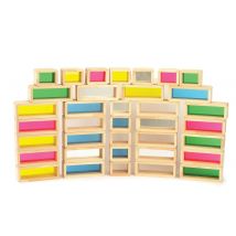 Briques Géantes Arc-en-ciel 36 Pcs - TickiT
