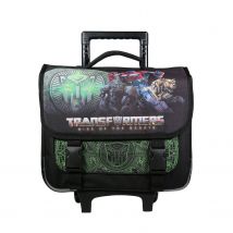 Cartable À Roulettes 38 Cm Transformers Noir - Bagtrotter - Bagtrotter