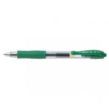 Stylo G-2 Roller Encre Gel Pointe Fine Vert Pilot