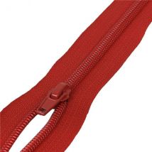 Fermeture Sport Séparable Maille Spirale - Rouge - Mediac