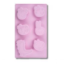 Moule Mini Cakes Silicone 29 X 17,5 Cm Dr. Oetker Peppa Pig