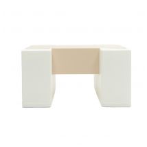 Pont D'Équilibre En Mousse Beige/blanc - Iglu