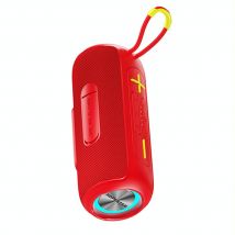 Enceinte Waterproof Bluetooth Portable Camouflage Résistante Extérieure Ipx6 Rouge Yonis - Yonis