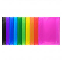 Protège-documents En Polypropylène Semi Rigide Iderama Pp 120 Vues - A4 - Couleurs Assorties - X 8 - Exacompta