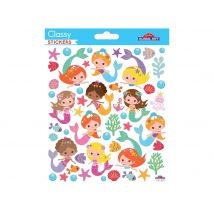 Autocollants - Minis Sirènes - Dorures - Global Gift