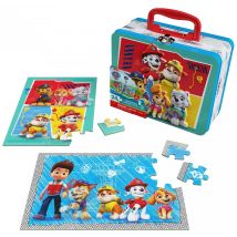 Grande Valisette Avec 2 Puzzles Lenticulaires Pat Pattrouille - Spinmaster - Pat Patrouille - Bleu - Spin Master