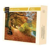 Chemin Boisé En Automne De Brendekilde - Puzzle Michèle Wilson