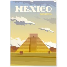 Affiche Mexico | A3 : 29,7x42cm - L'afficherie