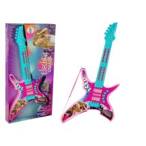 Guitare Électrique Enfant Rose Avec Lumières Et Sons 62 Cm - D toys