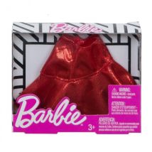 Mattel - Fxh83 - Barbie - Accessoire Poupee - Jupe Brillante Rouge - Robe - Tenue - Habit - Barbie