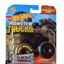 Monster Trucks Hot Wheels Special Force - Vehicule Stealth Smashers - Mattel - Gxy24 - Hot Wheels