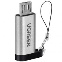 Adaptateur Usb-c Vers Micro-usb Charge Et Synchronisation 2.4a Xo Ugreen - Gris