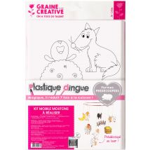 Kit Plastique Dingue Mobile Moutons - Plastique fou